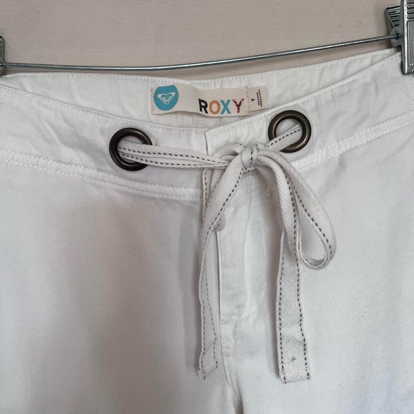 true 2000’s Roxy lowrise wide straight leg pants - Picture 2 of 4